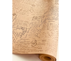 Дизайнерская бумага "Письмо в Европу" 60см*10м (70гр/м)